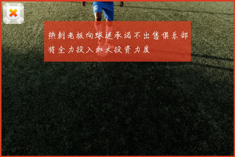 热刺老板向球迷承诺不出售俱乐部将全力投入加大投资力度